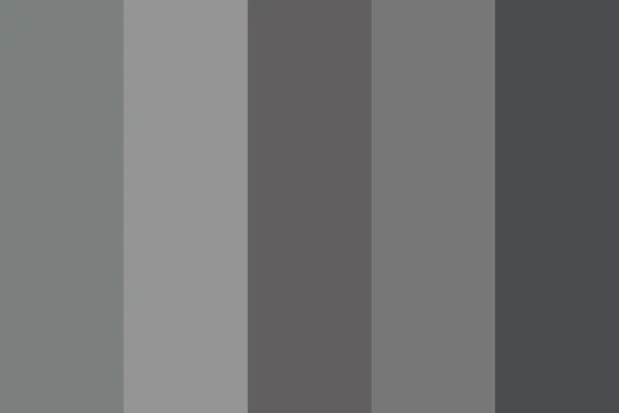 بزرگ ترین پالت رنگ خاکستری