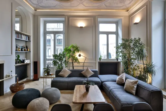 یک آپارتمان معاصر ایتالیایی با تاریخ |  دکوهولیک