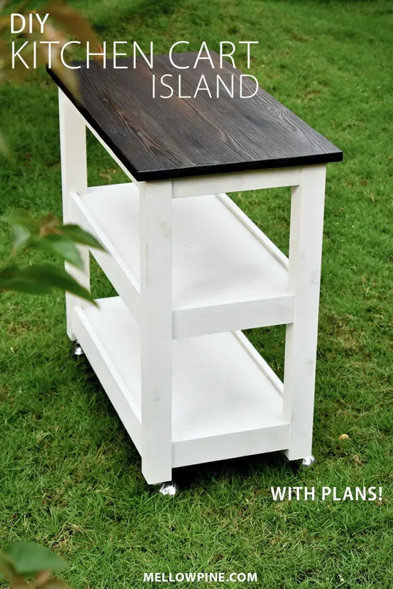 آموزش DIY Kitchen Cart Island