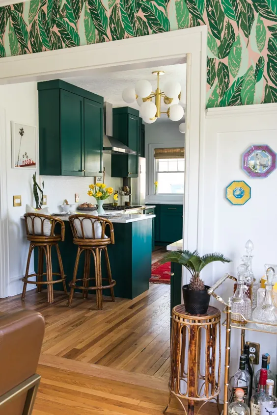 چالش یک اتاق - Glamazon آشپزخانه سبز - آشکار Â »جسیکا بریگهام