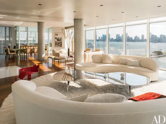تونی اینگراو و رندی کمپر یک آپارتمان مدرن و حداقل در نیویورک را طراحی می کنند