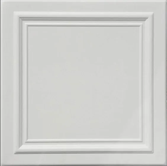 کاشی سقفی Zeta White (Foam) - جعبه 40 عددی - کاشی سقفی تزئینی چسب آسان DIY