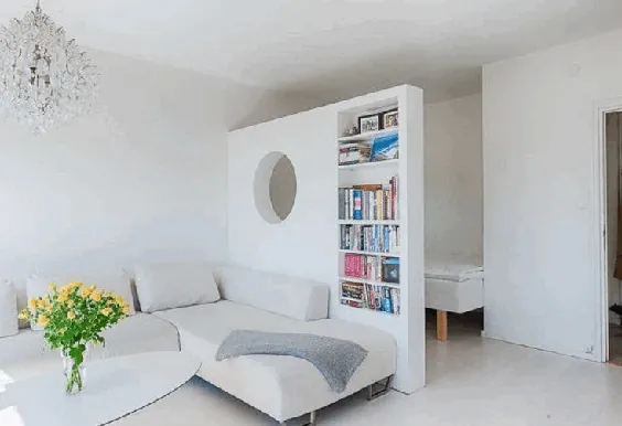 آپارتمان استودیویی: 5 روش برای تعریف فضای زندگی و اتاق خواب - Anns-liee