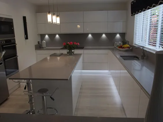 Remo Gloss White - طرح آشپزخانه جان ویلوکس