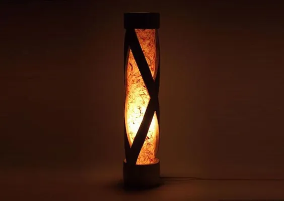 چراغ شب تاب چراغ کاغذی چراغ چوبی چراغ بامبو دکور دیوالی |  اتسی