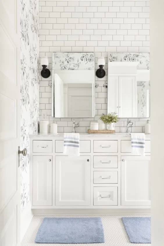 Lincoln Ave. Remodel: Kid’s Bathroom Reveal | داخلی Bria Hammel