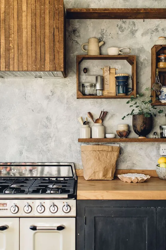 قبل و بعد: یک آشپزخانه دست ساز زیبا با بودجه ای مخصوص کفش