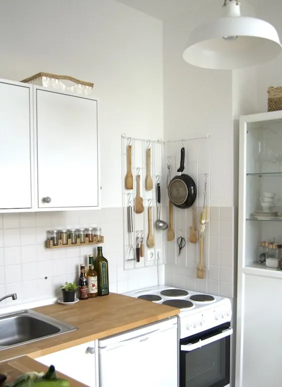 راه اندازی اتاق های کوچک: 5 ترفند برای مینی آشپزخانه
