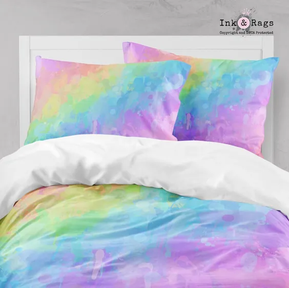 Rainbow Paint Splatter Big Bed Baby bed collection