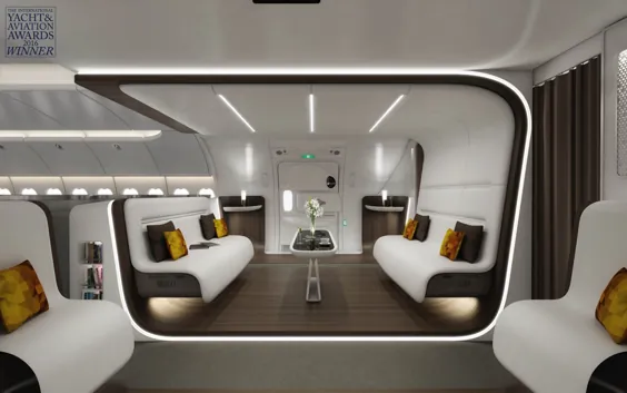 AIM Altitude - طراحی و ساخت داخلی کابین هواپیما