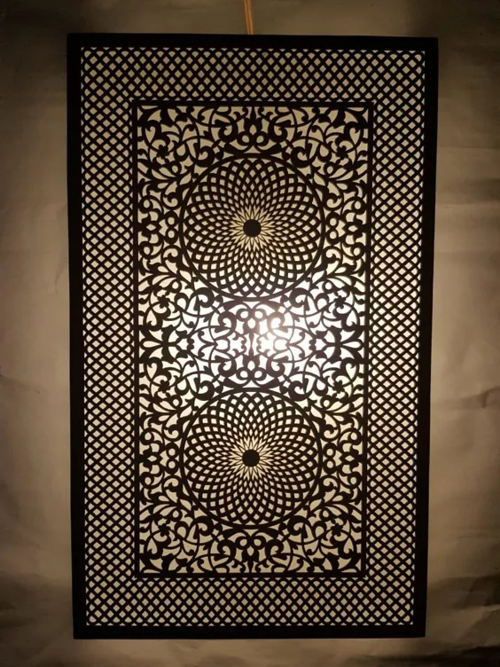 تخفیف 20 درصدی Deluxe Moroccan wall Lamp مس دست ساز دیواری |  اتسی