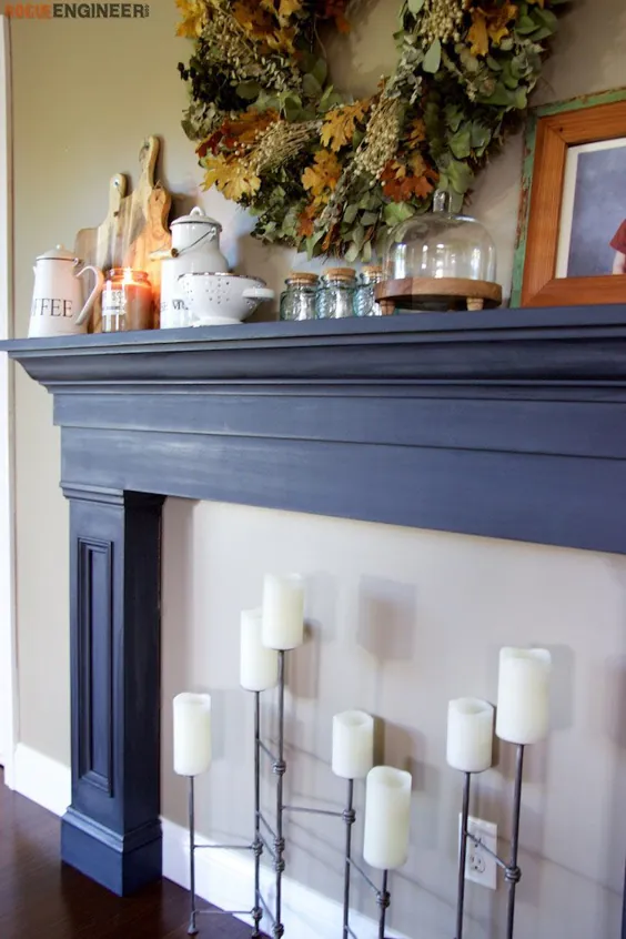 Faux Fireplace Mantel Surround »مهندس متقلب