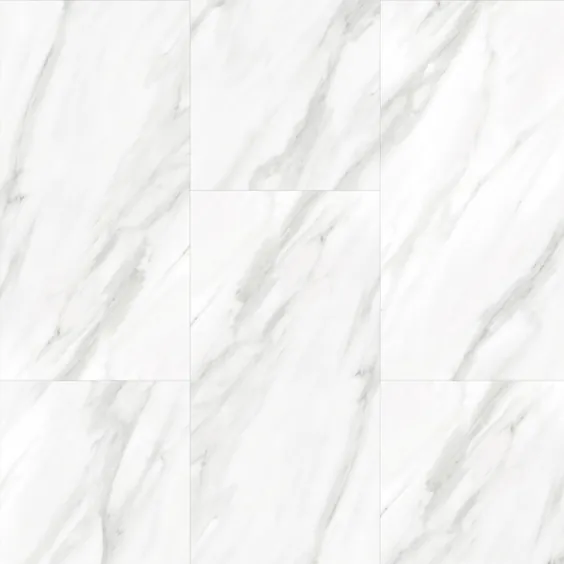 TrafficMaster Carrara Marble 12 in. x 24 in. Luxury Vinyl Tile Peel And Stick Wall (18 sq ft. / Case) -MJ-AM6302 - The Home Depot