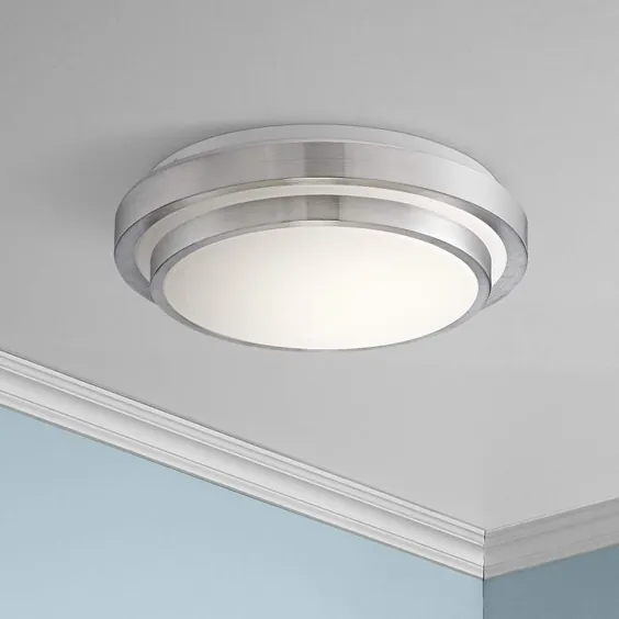 چراغ سقفی LED دو لایه عریض Averson 13 1/2 "- # 39V50 | Lamps Plus