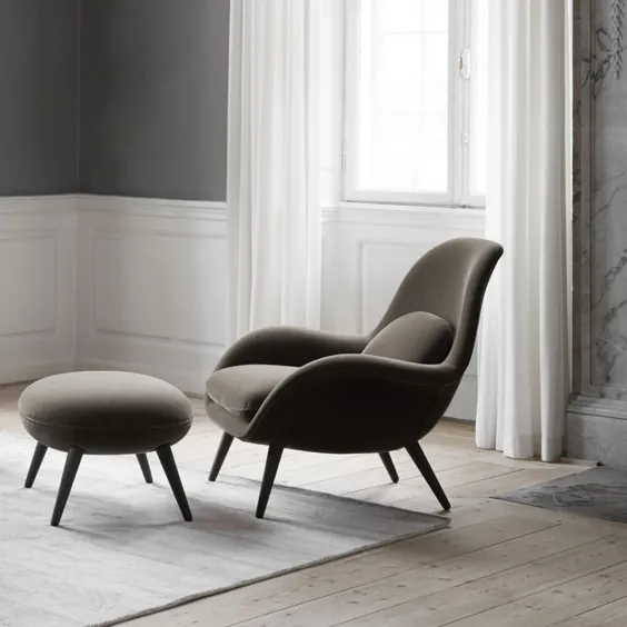 صندلی استراحتگاه Swoon |  طراحی واقعی اسکاندیناوی - شرکت طراحی دانمارکی