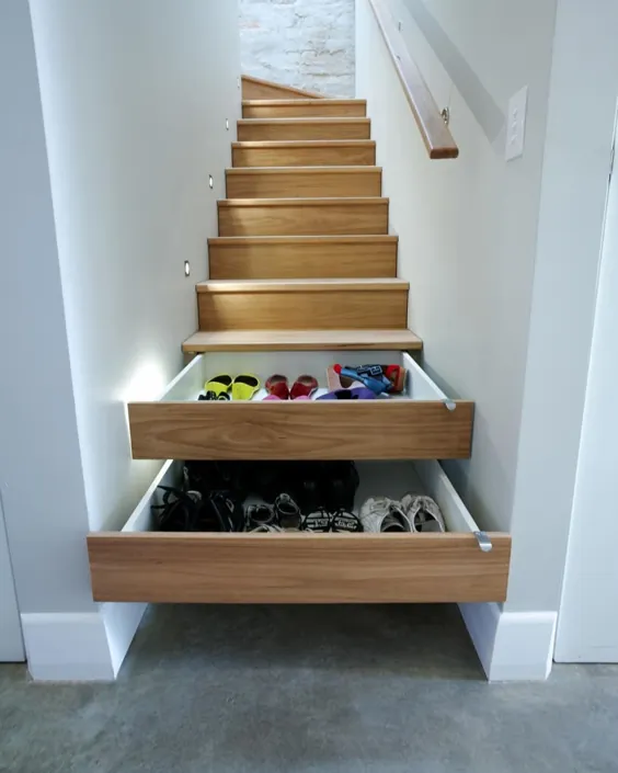 So Smart: پله های ذخیره سازی برای فضاهای کوچک