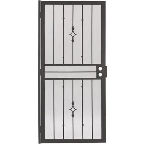 Gatehouse Covington 32-in x 81-in Steel Door Security Door Lowes.com
