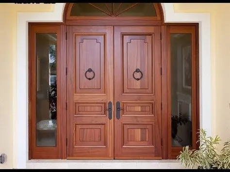 طراحی درب منزل دو درب اصلی Puerta اصلی