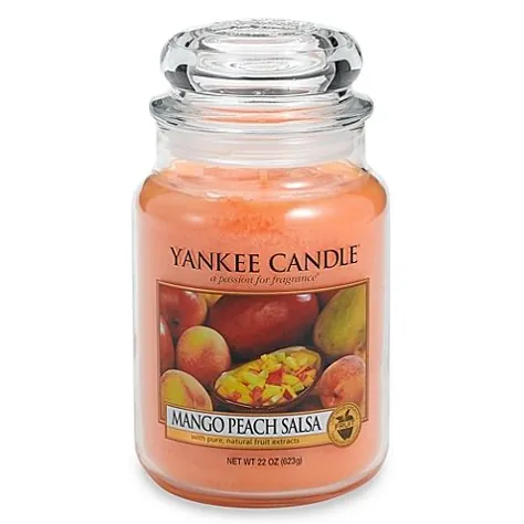 شمع های معطر Yankee Candle® Mango Peach Salsa |  حمام تختخواب و فراتر از آن