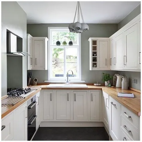 ایده های آشپزخانه طرح های رنگ سفید مدرن