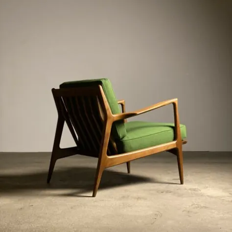 صندلی های استراحت Kofod Larsen توسط Selig / مدرن قرن میانه دانمارکی