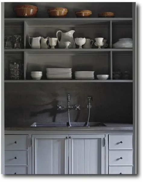 کابینت خود را مانند آشپزخانه مارتا استوارت به رنگ خاکستری رنگ کنید