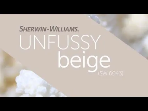 Unfussy Beige SW 6043 - رنگ قرمز رنگ - Sherwin-Williams