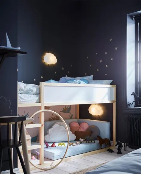 KURA Bett umbaufähig، weiß / Kiefer، 90x200 سانتی متر - IKEA Deutschland