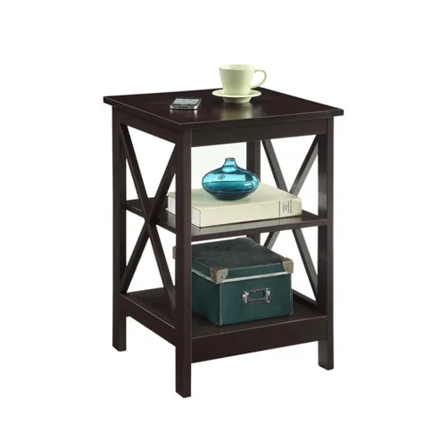 Convenience Concepts Oxford Espresso End Table 203085es | بلاکور