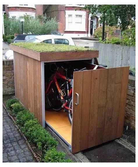 ایده های ذخیره سازی دوچرخه در فضای باز