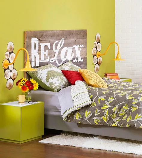 38 ایده سرخوش DIY برای تازه سازی اتاق خواب با هزینه کم