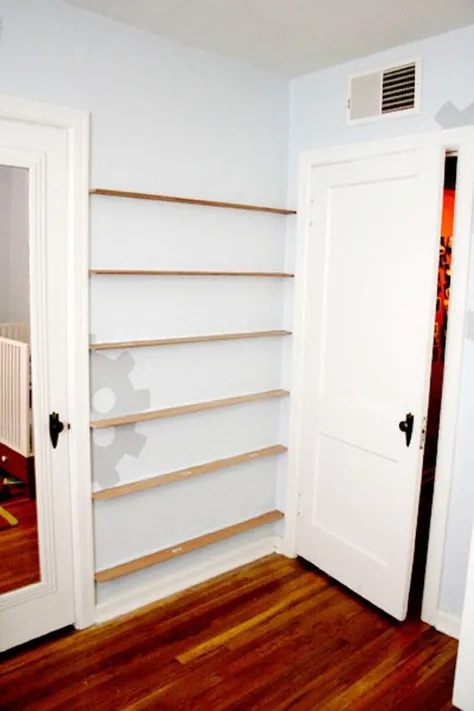 این قفسه های کتاب صرفه جویی در فضا را بسازید