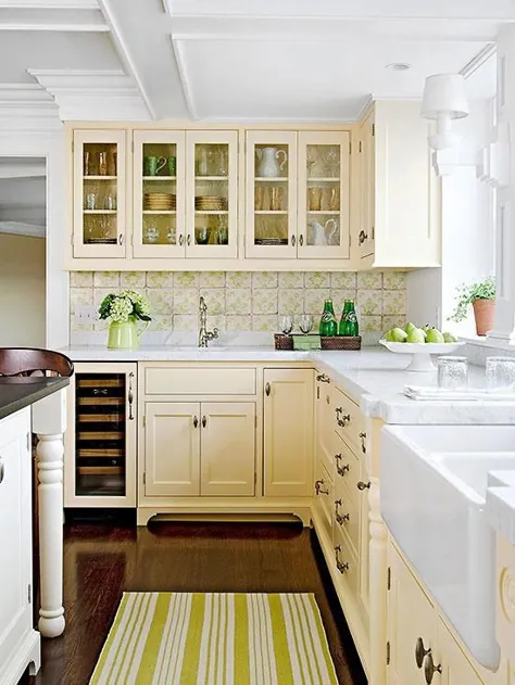 وقتی مخفیانه عاشق کابینت آشپزخانه به رنگ کرم هستید - Heather Hungeling Design چه کاری باید انجام دهید