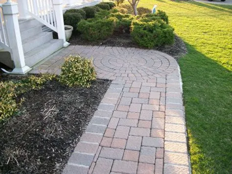 سنگ آبی | راهروهای سنگی | پیمانکاران طراحی Walkway در Hamptons Long Island