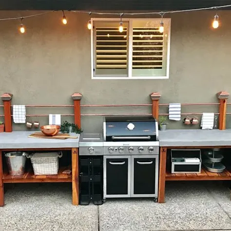 آشپزخانه DIY Outdoor Part 1: همه چیز درباره آن پایه است