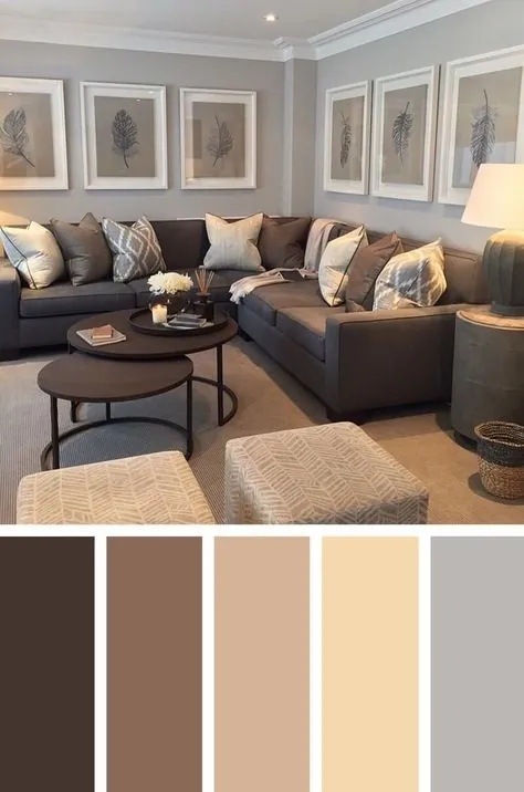 11 طرح رنگی اتاق نشیمن دنج برای ایجاد هماهنگی رنگ در اتاق نشیمن شما