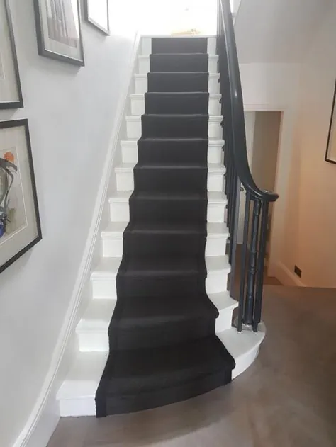 پله ها ، نمونه کارها فرش سیاه
