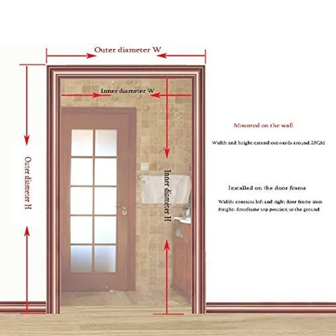 پرده مهره ای چوبی طبیعی پرده های رشته ای درب دار برای تقسیم اتاق ، گذرگاه درب ، R ...