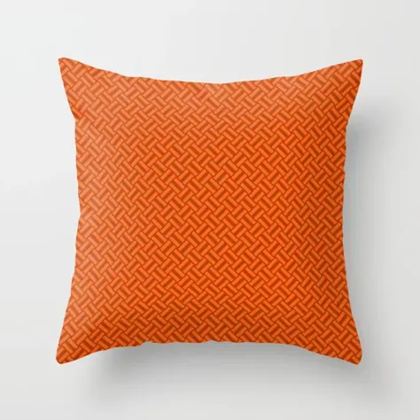 له نارنجی | شماره 15 Throw Pillow توسط studio38103