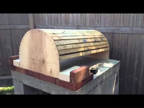 نحوه ساخت اجاق گاز پیتزا در فضای باز با گاز چوب Mattone توسط BrickWood Ovens