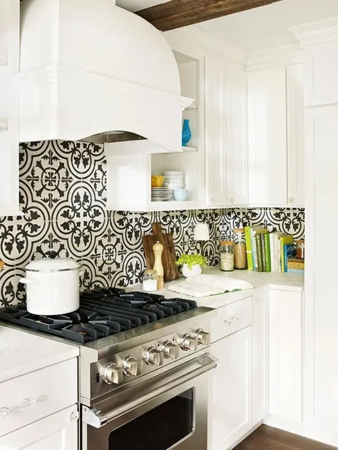 جفت های شیک Backsplash