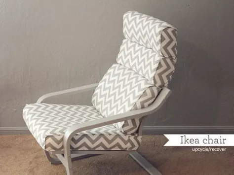 هک Ikea: صندلی Poang با رنگ و روکش سفارشی بهبود می یابد