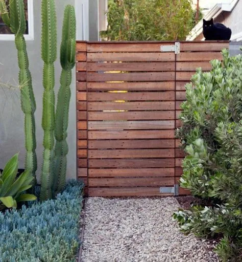 40 ایده برتر دروازه چوبی - طراحی جلو ، روبرو و حیاط خلوت
