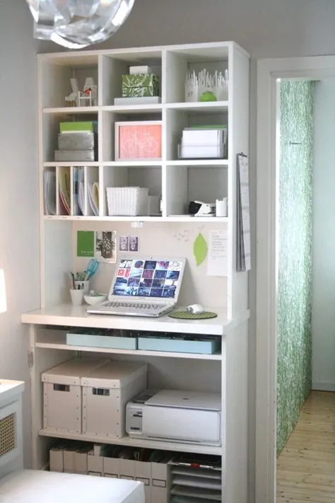 19 ایده عالی برای دفتر خانه داخلی برای خانه های کوچک سیار