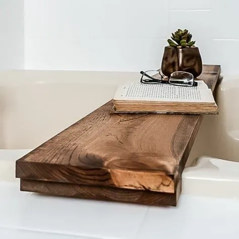 سینی وان حمام چوبی آموزش DIY