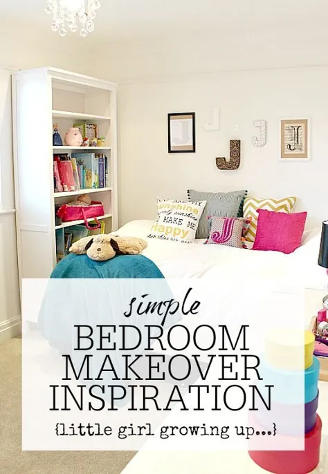 تغییر شکل ساده اتاق خواب - نکاتی و الهام برای ایجاد یک اتاق بزرگ دخترانه
