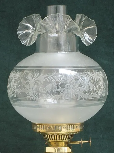 لامپ روغن دوبلکس Solid Brass Art Nouveau Solid Victorian C1890 |  251729