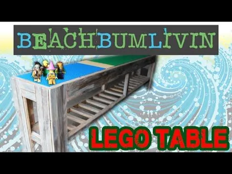 چگونه یک سبک LEGO Table BeachBumLivin ساختم