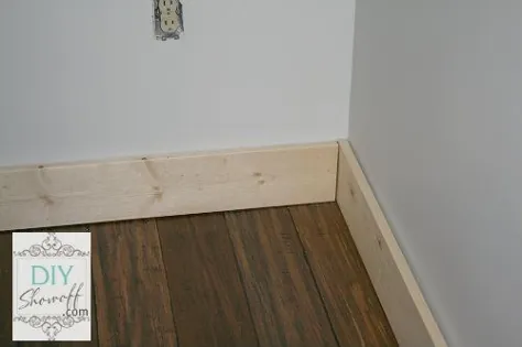 Family Room Baseboard {آموزش نصب و بسته بندی DIY} - نمایش خودکار DIY TM - وبلاگ تزئینات و بهبود منزل DIY