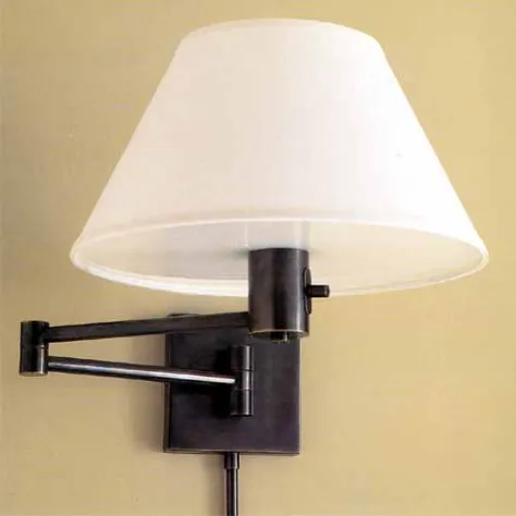 Visual Comfort Classic Swing Arm Lamp Wall چراغ دیواری 92000D Bz L |  بلاکور